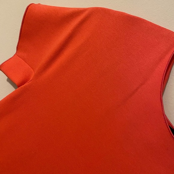 Armani Collezioni Light Orange Tea Length Dress - Picture 5 of 8